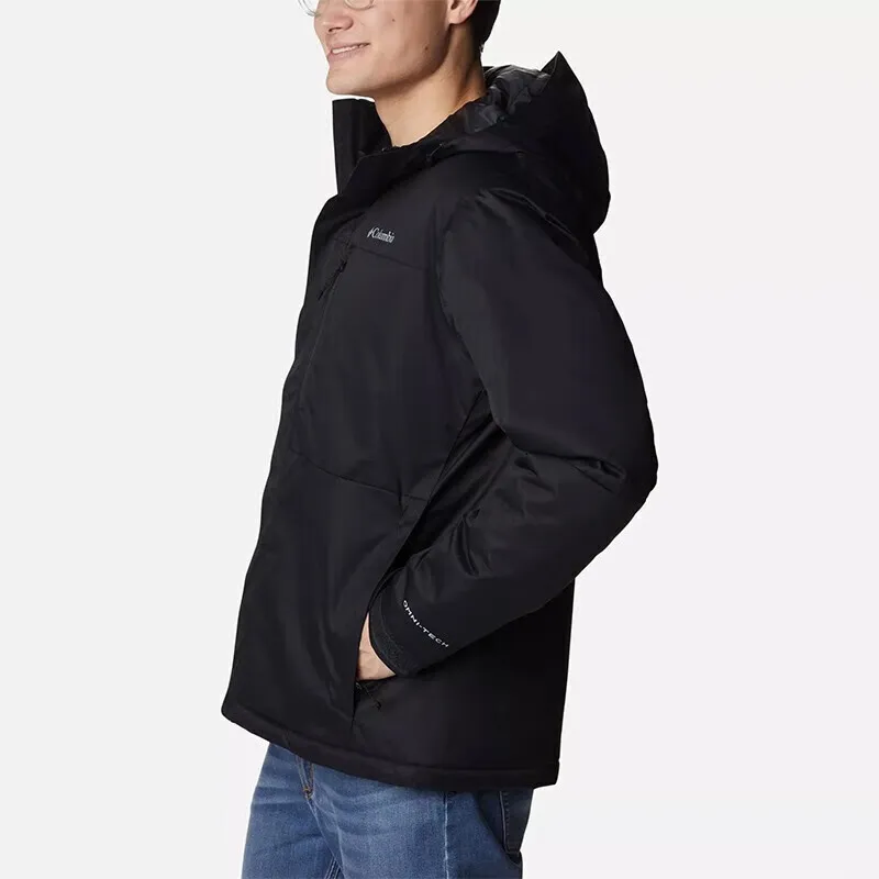 Columbia Puffer Jackets Men Black-4