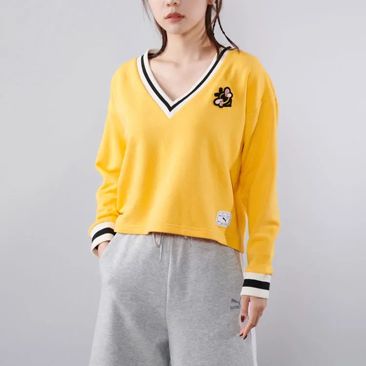 PUMA Knitwear Women's Yellow-6