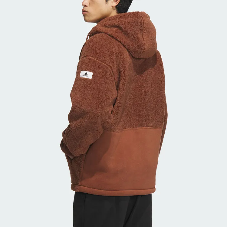 Adidas Lounge Jackets Men Brown-2