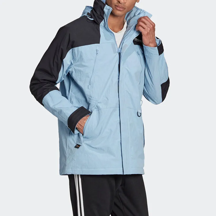 Adidas Originals OUTDOORJKT Down Jacket Men's Blue-4