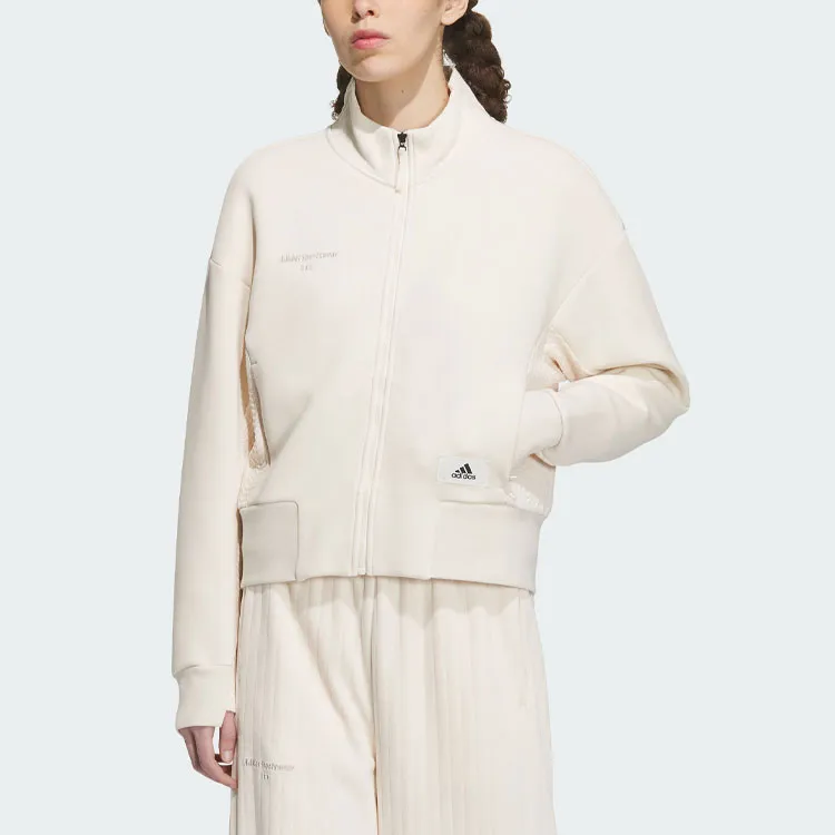 Adidas Lounge Jacket Women's Wonder White-3