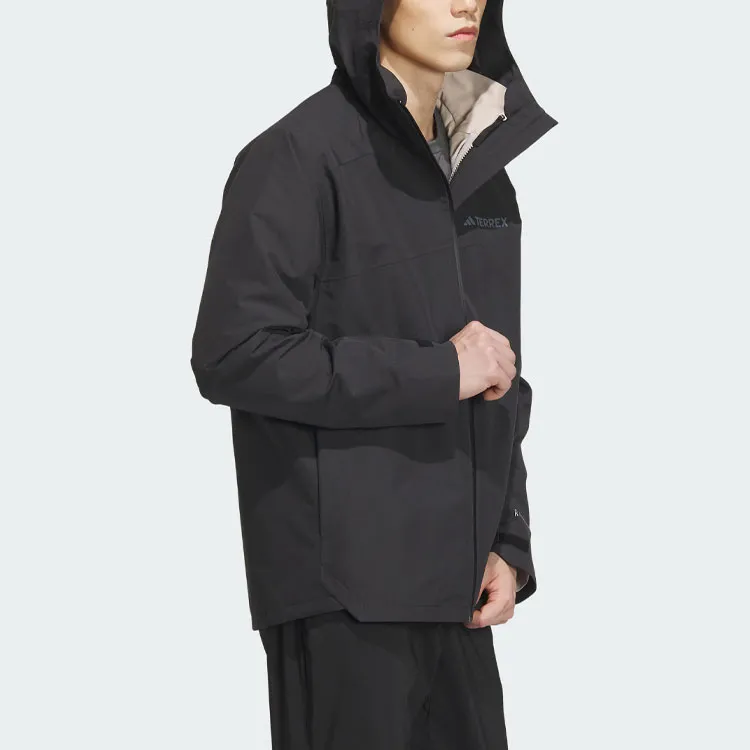 Adidas Water-Resistant Windbreaker Jacket Men's-4