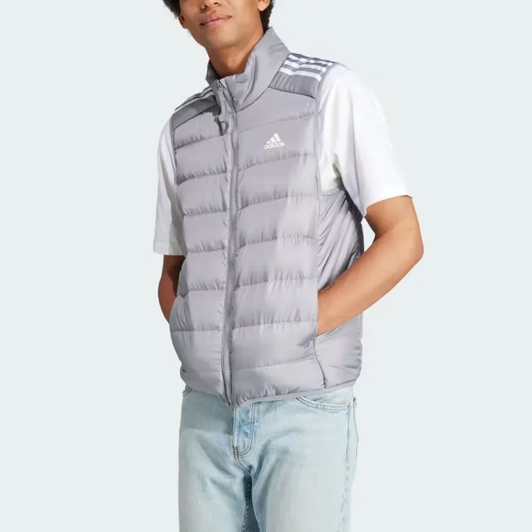 Adidas Essential Vests Men Silver Gray-1