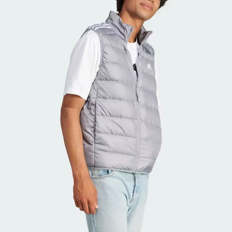 Adidas Essential Vests Men Silver Gray-3
