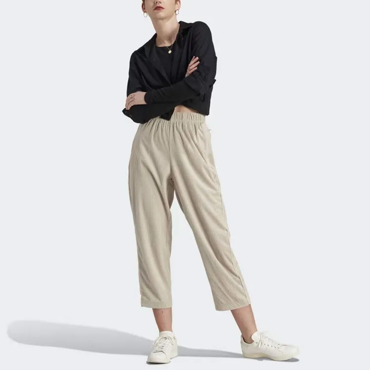 Adidas Originals Casual Pants Women's Beige-3