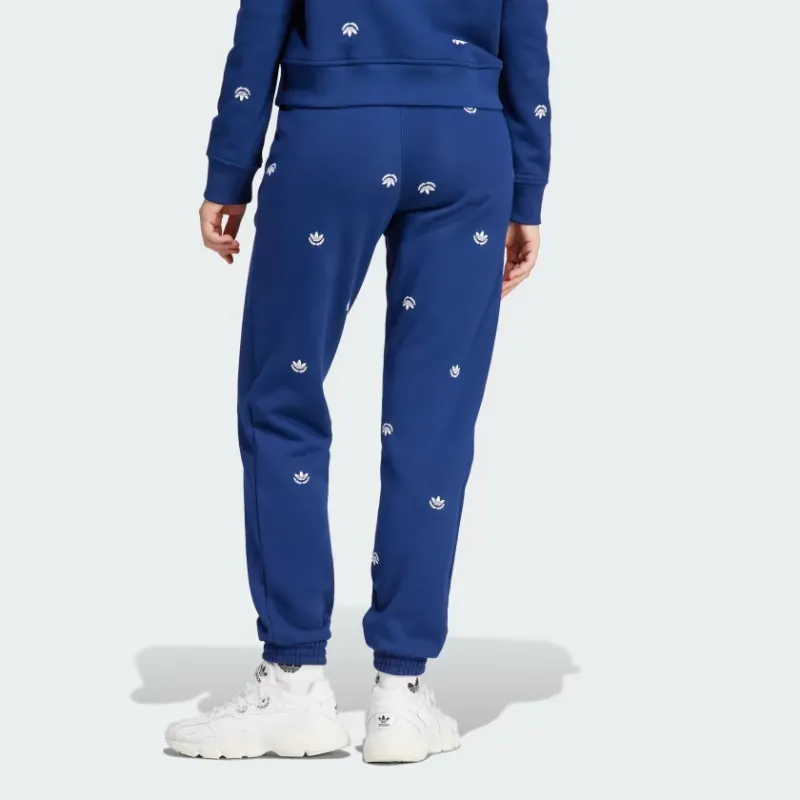 Adidas Originals Knitted Sports Pants Women's Dark Blue-2