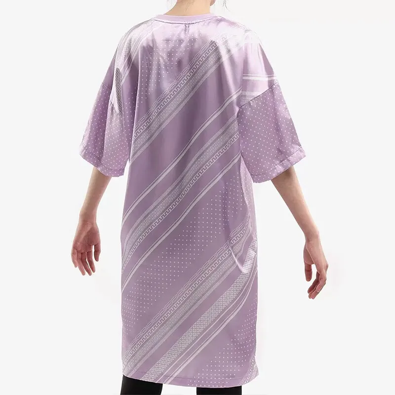 Adidas Originals Short Sleeved Dresses Women's Purple-4