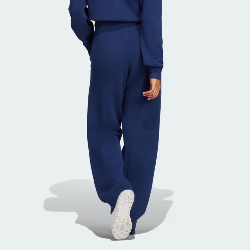 Adidas Essentials W Cotton Knitted Trousers-1