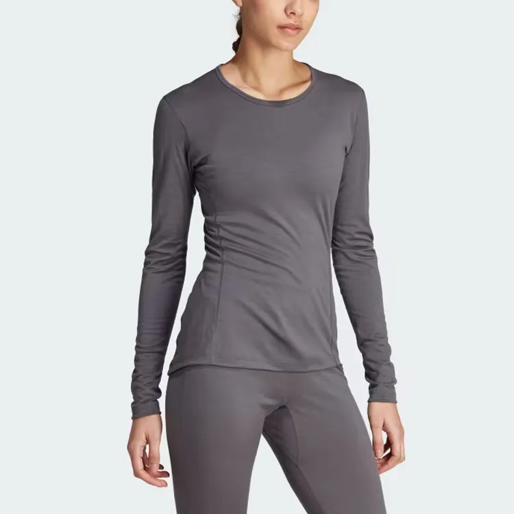 Adidas Free Shipping With AdiClub Terrex Xperior Merino 200 Baselayer Long Sleeve Tee-1