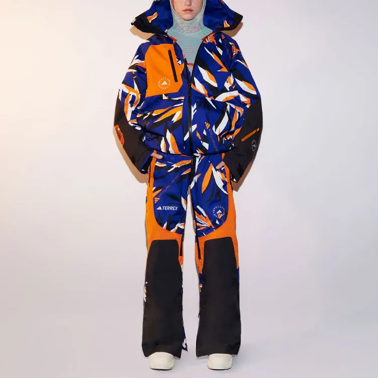 Adidas Abstract print Panelled Track Pants-1
