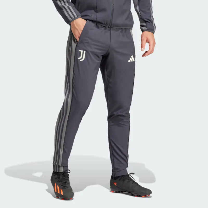 Adidas Juventus Knitted Sweatpants Men Gray-1