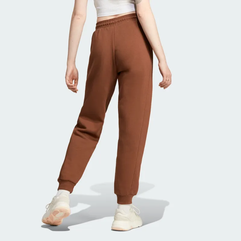 Adidas Knitted Sports Pants Women's Brown-2