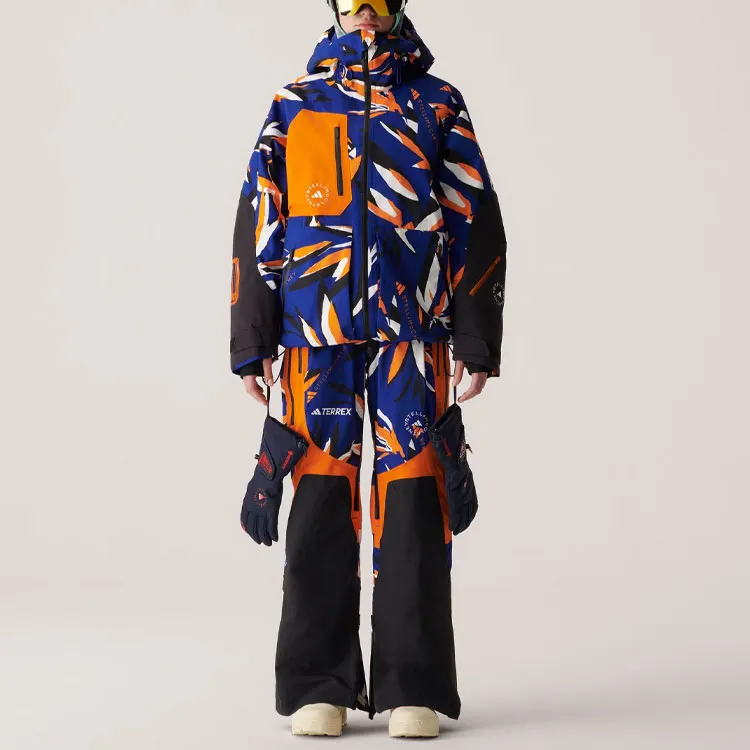 Adidas Abstract print Panelled Track Pants-3