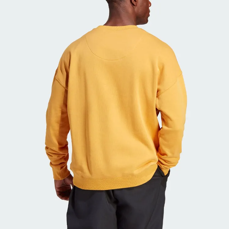 Adidas Real Madrid Sweatshirts Men Yellow-2
