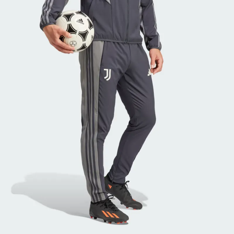 Adidas Juventus Knitted Sweatpants Men Gray-3