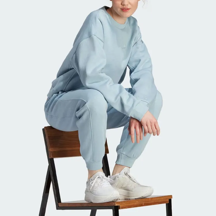 Adidas Sweatshirt Women's Light Blue-3