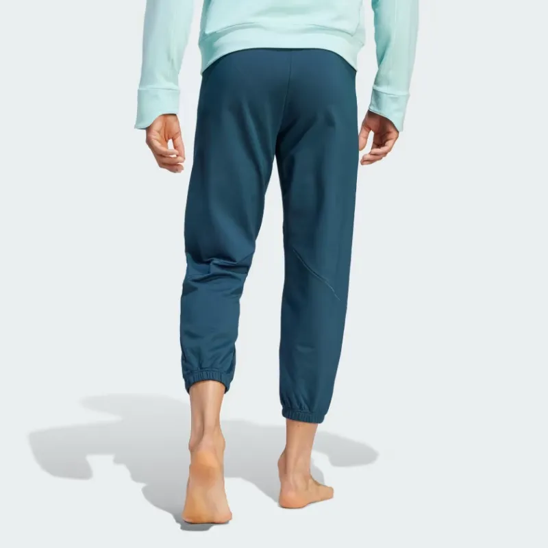 Adidas Knitted Sweatpants Men Night Blue-2