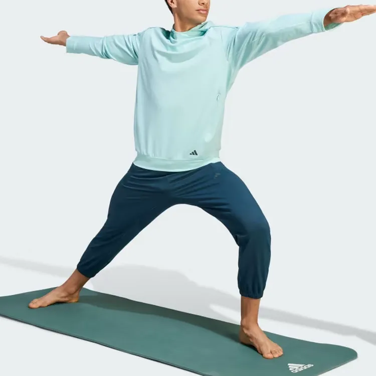 Adidas Sweatshirts Men Light Blue-3