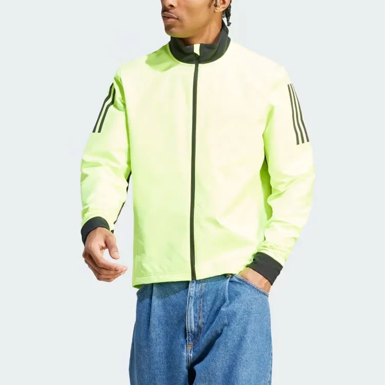 Adidas Cycling Jackets Men Lime Green-1