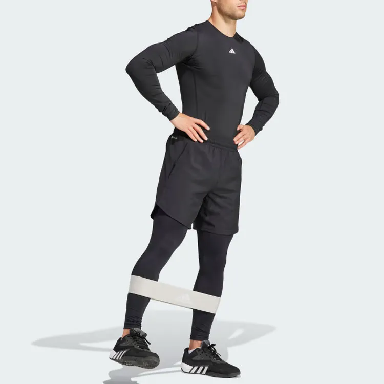 Adidas Sports Pants Men Black-4