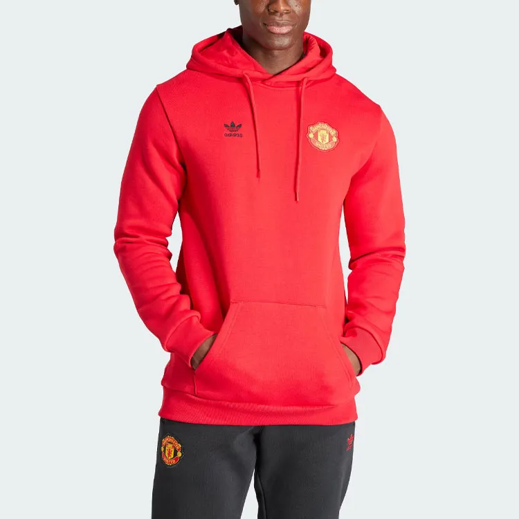 Adidas Manchester United Sweatshirts Men Bright Red-2
