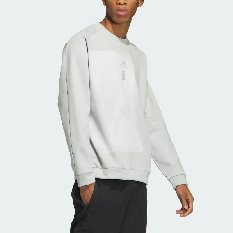 Adidas Wuji Series Sweatshirt Men's Silver Gray-2