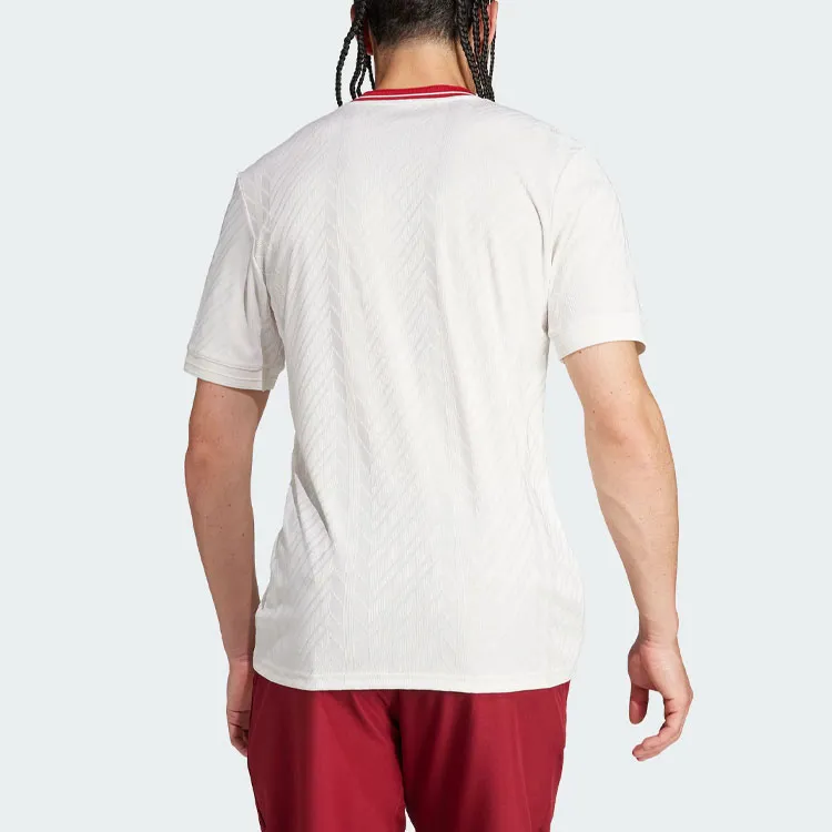 Adidas Manchester United Soccer Jerseys Men White-4