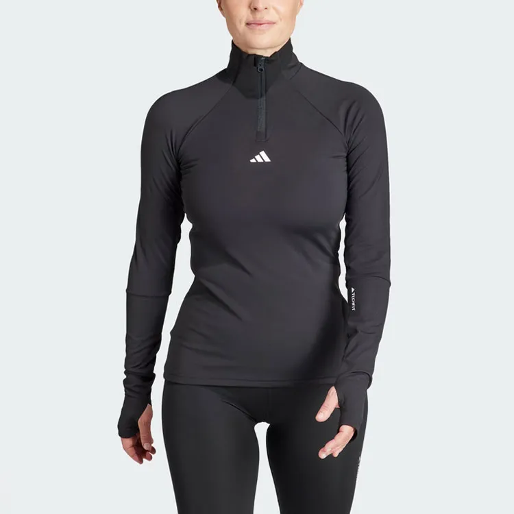 adidas Techfit Cold.Rdy Women'ss Training Top Black-1