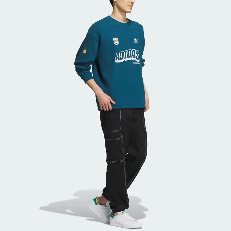 Adidas Originals Sweatshirt Men's Stone Green-3