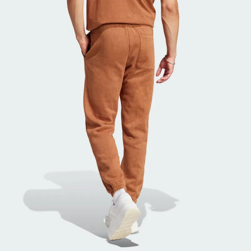 Adidas Knitted Sweatpants Men Brown-3