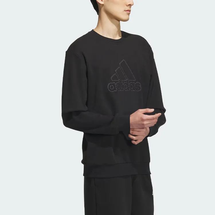 Adidas Sportswear Lounge Sweatshirt Men's Black-3