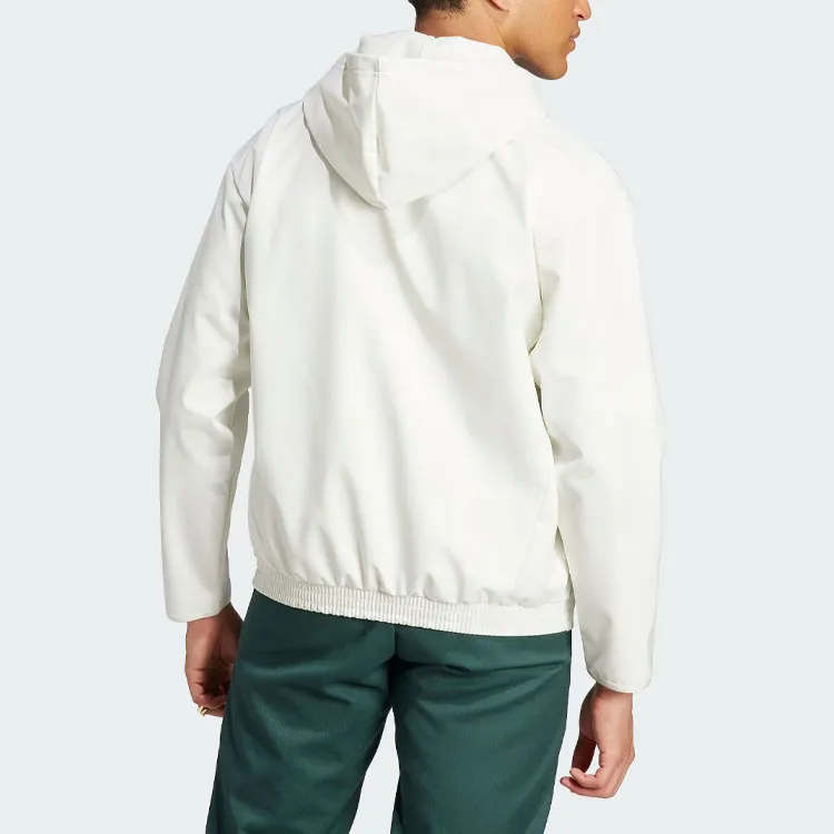 Adidas CITY ESCAPE Full Zip Hoodie Jackets Coats Men's Jade White-2