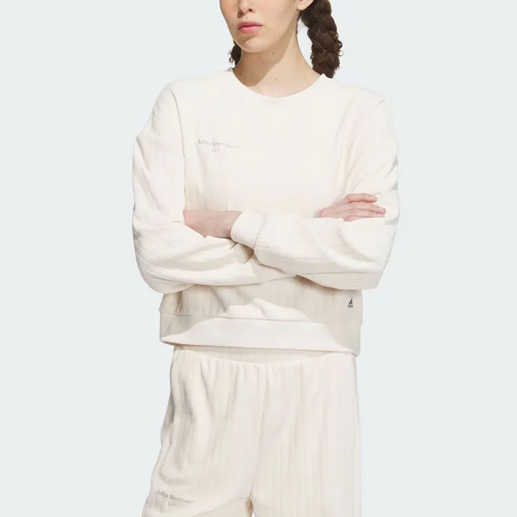 Adidas Sweatshirts Women's Wonder White-1