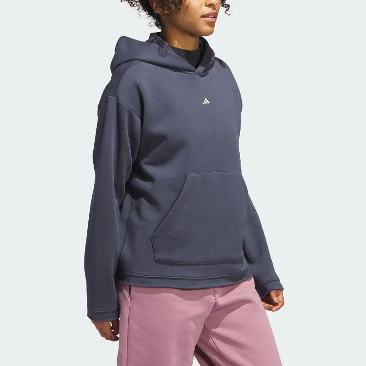 Adidas Sweatshirts Women's Dark Navy Blue-3