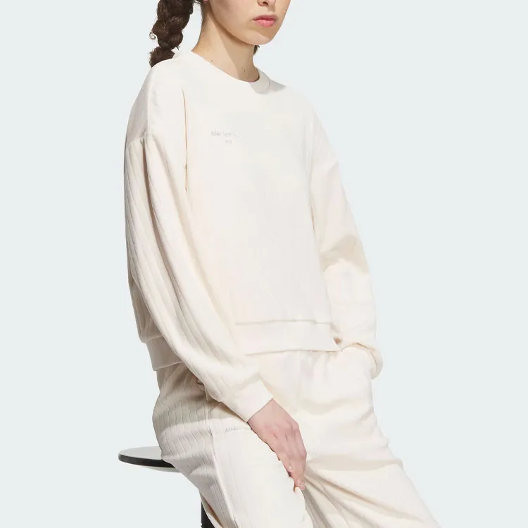 Adidas Sweatshirts Women's Wonder White-3
