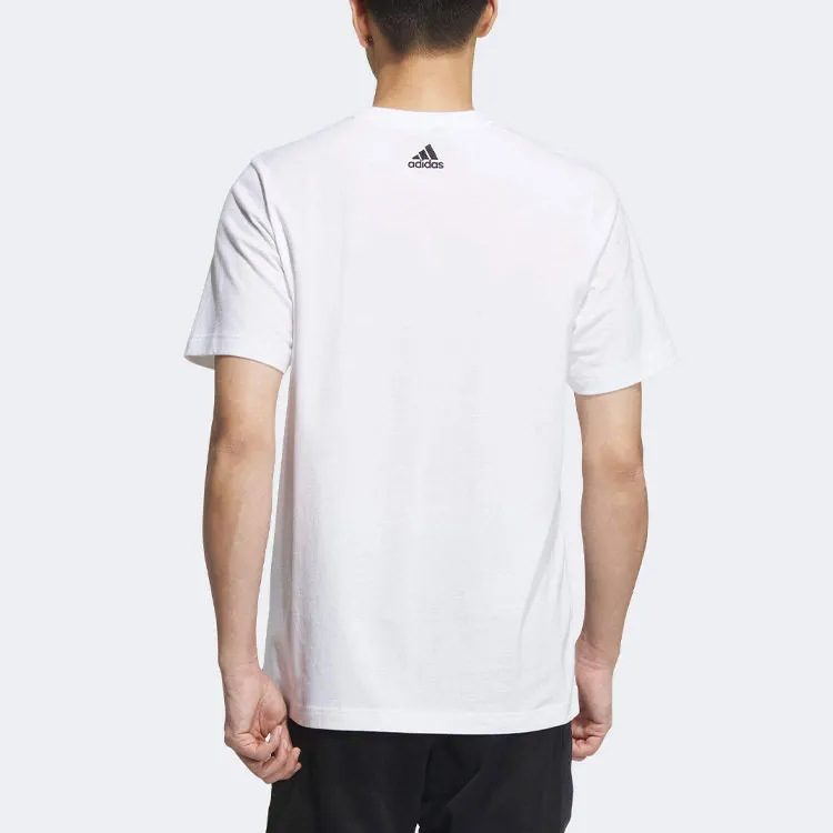 Adidas T Shirts Unisex White-2