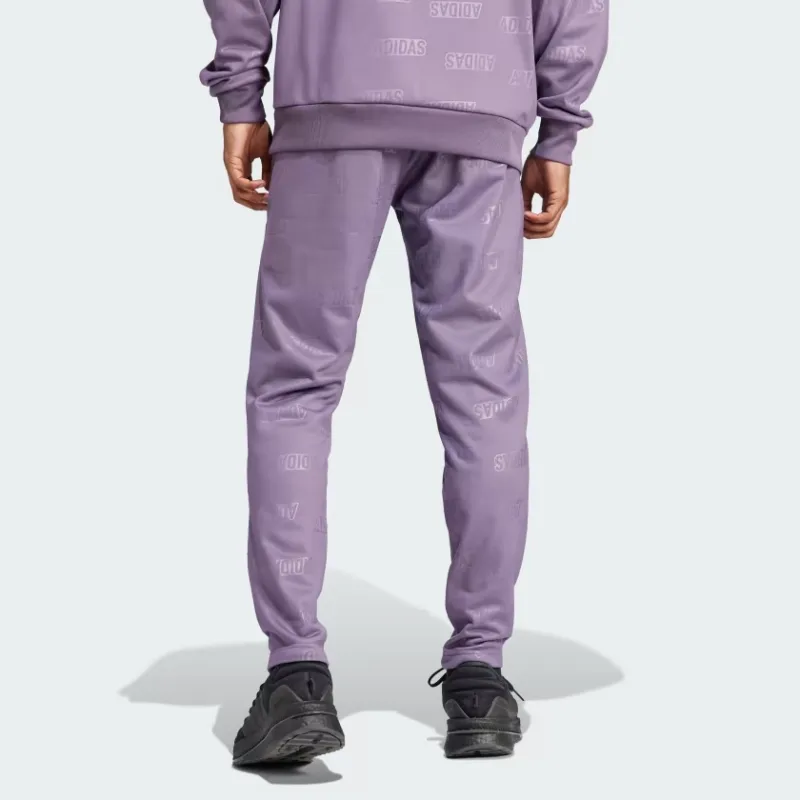 Adidas Knitted Sweatpants Men Purple-2