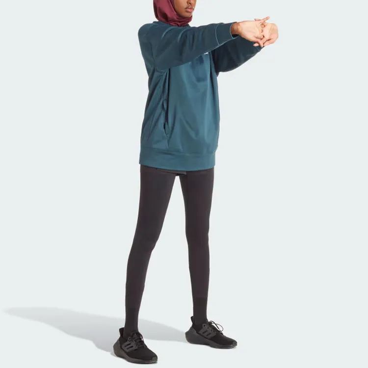 Adidas Free Shipping With AdiClub Aeroready Game And Go Fleece Hoodie-4