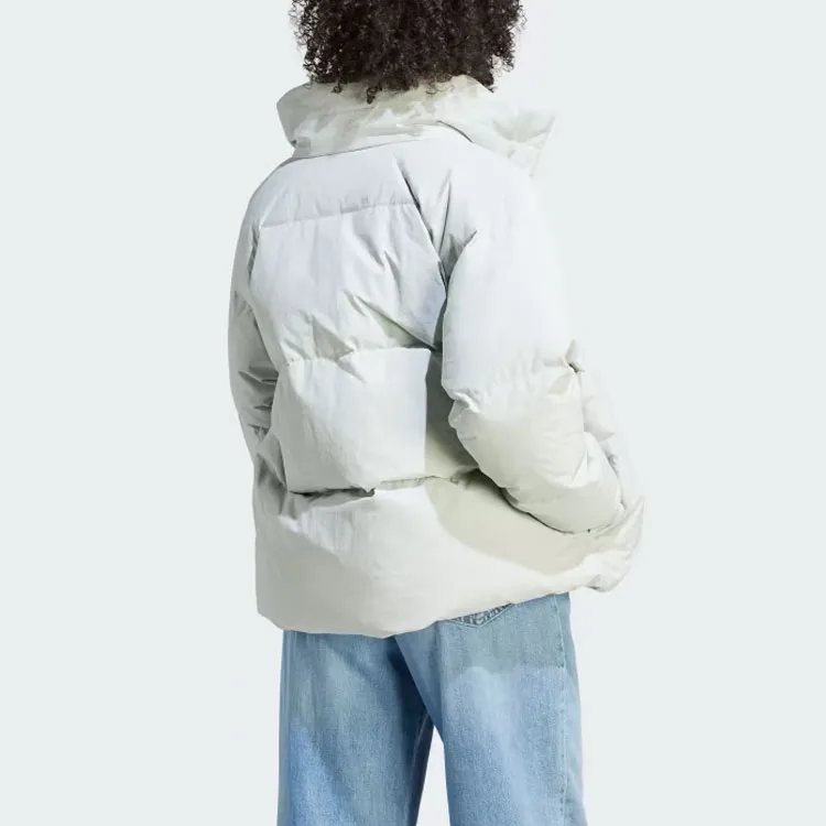 Adidas Down Jacket Women's Silver Green-2
