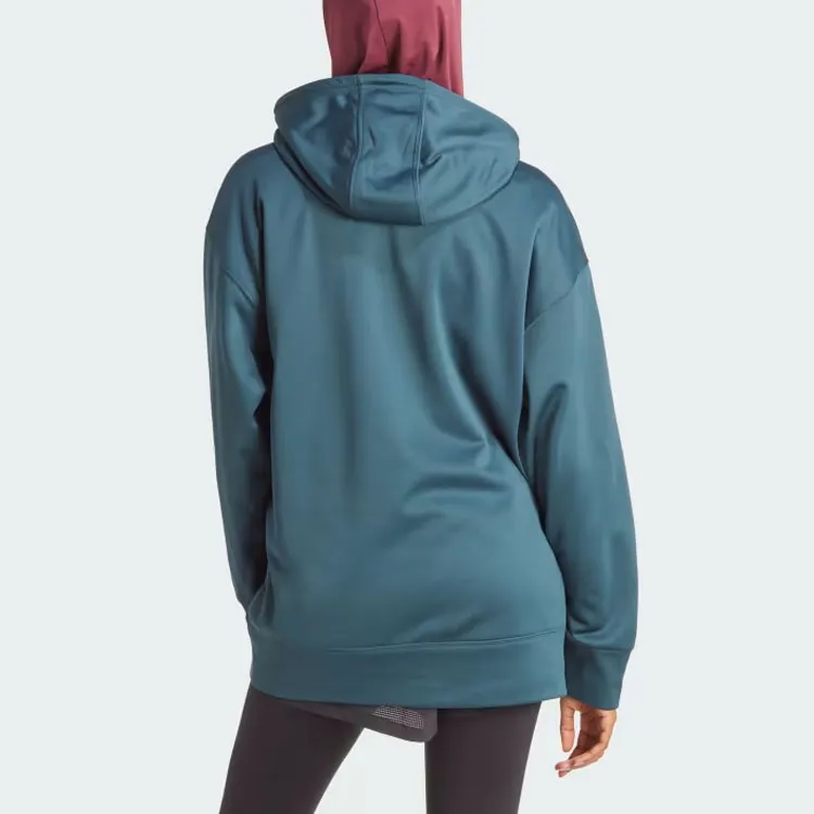 Adidas Free Shipping With AdiClub Aeroready Game And Go Fleece Hoodie-1