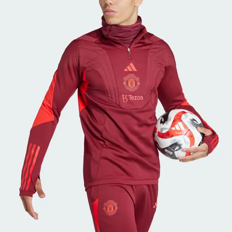 Adidas MANCHESTER UNITED THEATRE OF DREAMS Soccer Jerseys Men Red-3