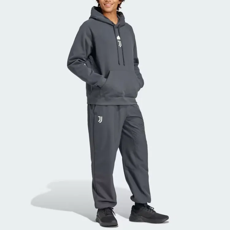 Adidas Juventus Knitted Sweatpants Men Dark Gray-3