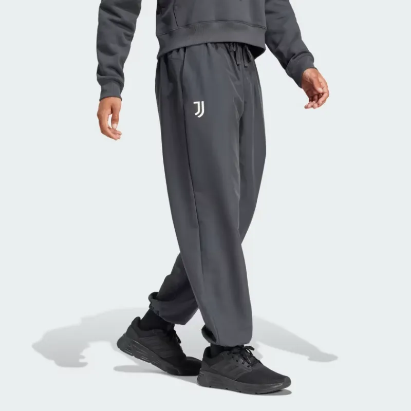 Adidas Juventus Knitted Sweatpants Men Dark Gray-1