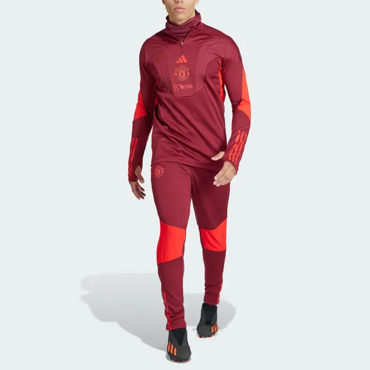 Adidas MANCHESTER UNITED THEATRE OF DREAMS Soccer Jerseys Men Red-4