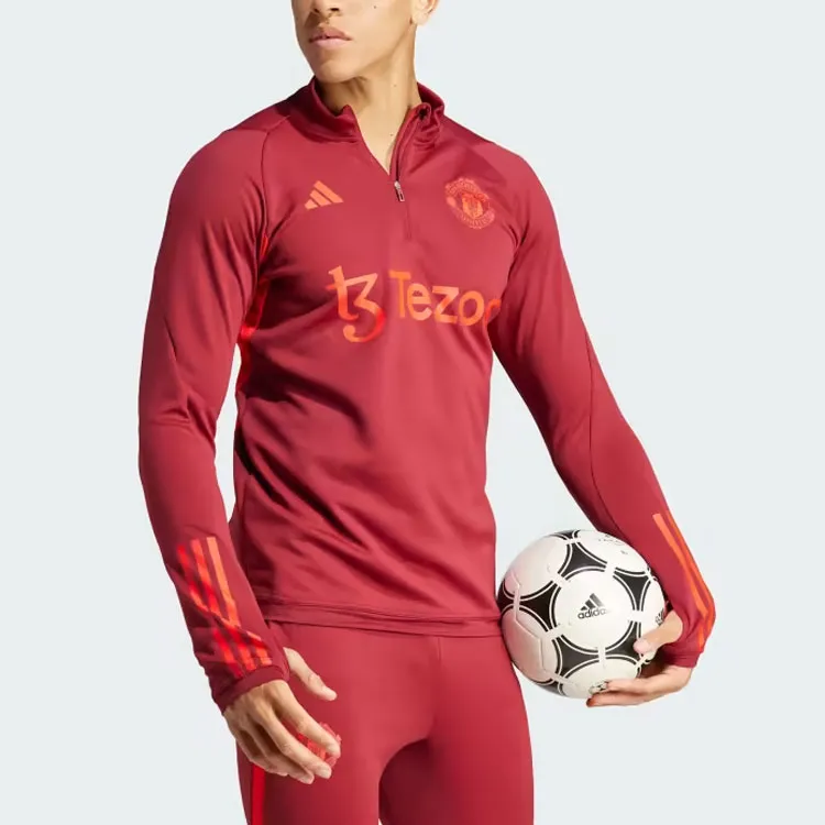 Adidas Manchester United Soccer Jerseys Men Red-3