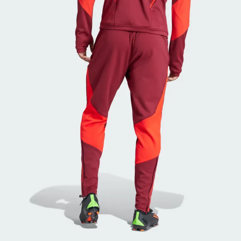 Adidas Manchester United Knitted Sweatpants Men Red-2