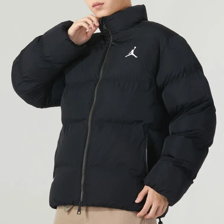 Jordan Puffer Jacket Men's Black-4