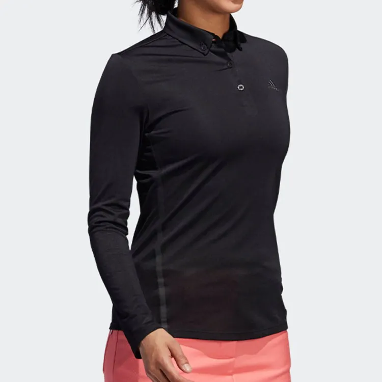 Adidas Polo Shirts Women's Black-4