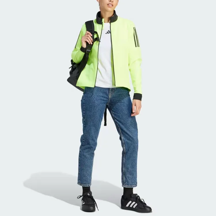 Adidas Cycling Jackets Women's Green-4