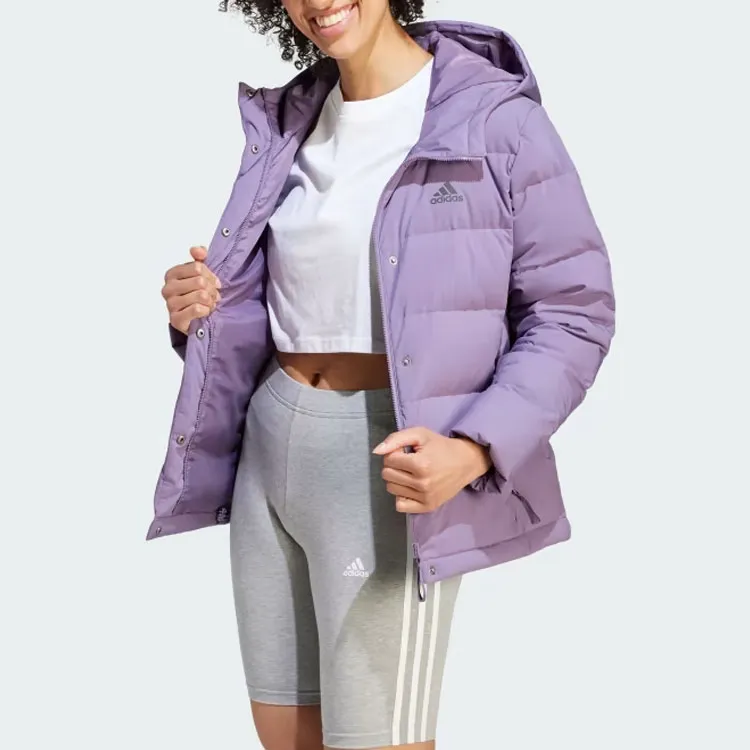 Adidas Helionic Down Jacket Women's Purple-1